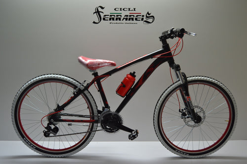 Bici mtb 26 bianca personalizzabile