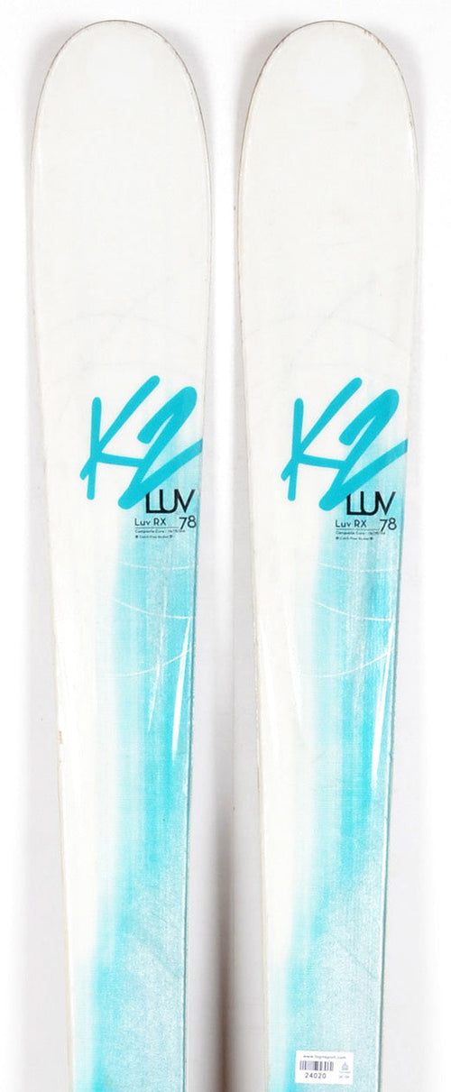 K2 LUV RX 78 - skis d'occasion Femme