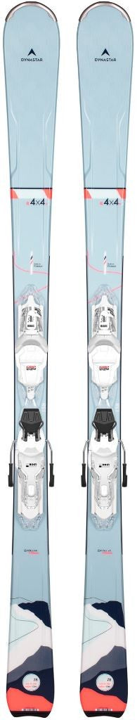 SKI DYNASTAR E 4*4.2 + FIX X PRESS W 10 GW WHT/SPARKLE TAILLE 165 2023