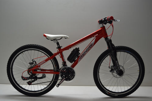 Bici mtb 24 disco rosso personalizzabile