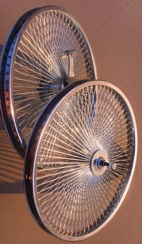 Chrome wheels set of 20 140 spokes