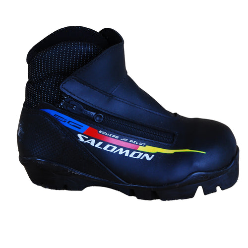 Chaussure de ski de fond occasion junior Salomon Equipe JR Pilot