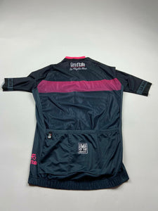 Maillots de vélo santini la maglia nera 100 ans homme rose