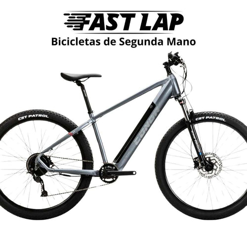 WRC Conor Java 29 Bicicleta Montaña Eléctrica Alivio 9v 2023 Rueda 29 Gris Tamaño L