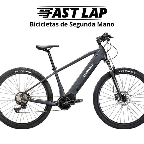 WRC Conor Borneo Bicicleta Montaña Eléctrica Deore 11v 2024 Rueda 29 Gris Oscuro Tamaño XL