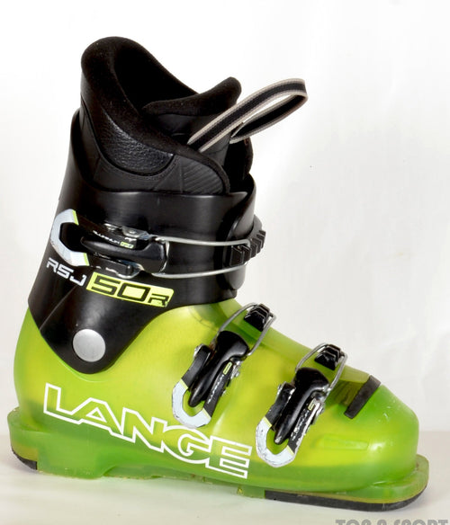 Lange RSJ 50 R green - Chaussures de ski d'occasion Junior