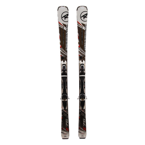 ski adulte occasion ROSSIGNOL S 74 W taille : 154 = 1 mètre 54 +  fixations