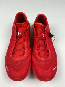 Chaussures de running salomon  femme rouge