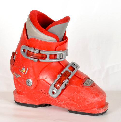 Nordica N 0.2 red - Chaussures de ski d'occasion Junior