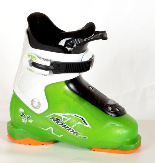 Nordica TEAM T1 - Chaussures de ski d'occasion Junior