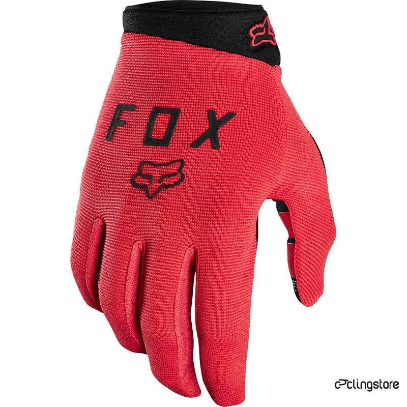 GANTS FOX RANGER ROUGE FLUO