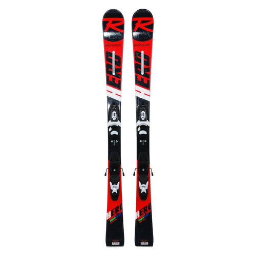 Ski occasion junior Rossignol Hero Pro Multi Event + fixations