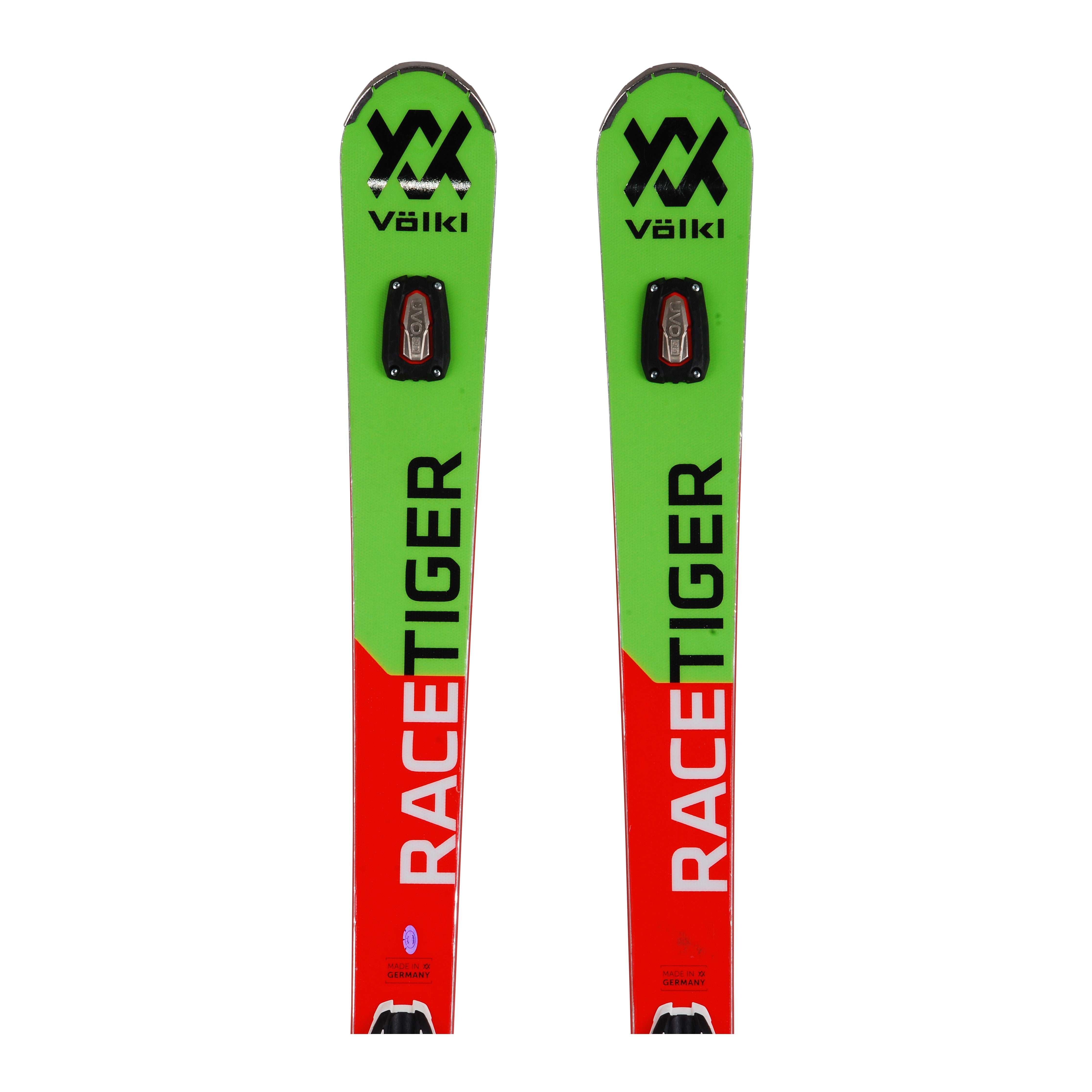 Skis alpins Volkl Ski occasion Volkl Racetiger GS + fixations Mixte ...