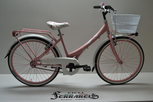 Bici venere 24 rosa personalizzabile