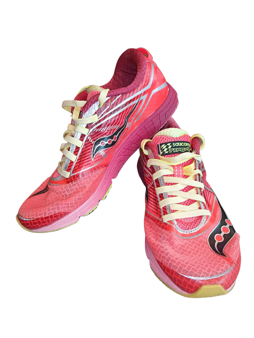 Chaussures de running saucony racing homme rouge