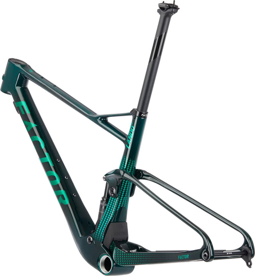 Cadre FACTOR LANDO XC CARBONE Crystal Green