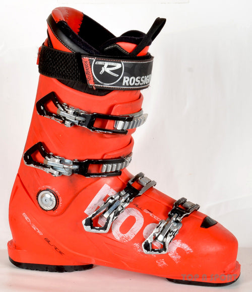 Rossignol ALLSPEED R 100 full red - Chaussures de ski d'occasion