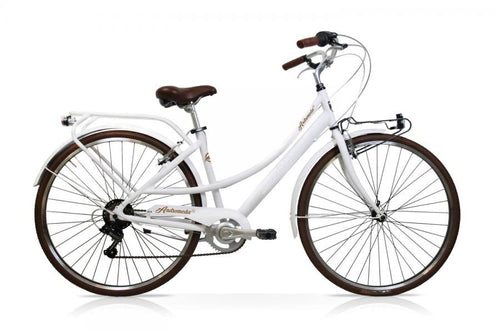 Andromeda 28 Woman 7S Bicycle White Mercurius