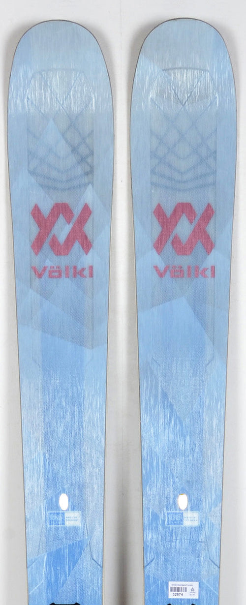 Völkl SECRET 96 + MARKER SQUIRE 11 GW - TEST 2024 - skis d'occasion Femme