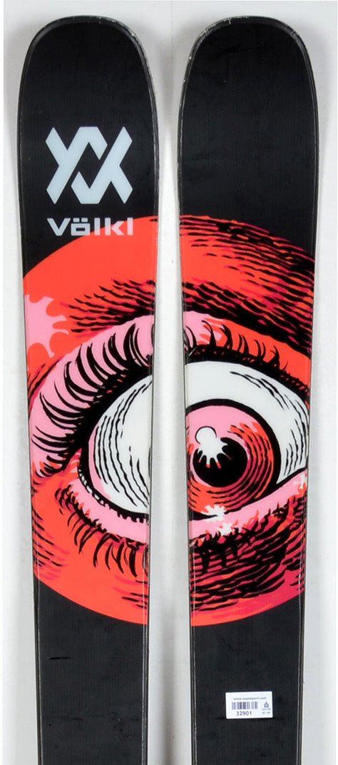 Völkl REVOLT 90 + MARKER GRIFFON 13 GW - TEST 2024 - skis d'occasion