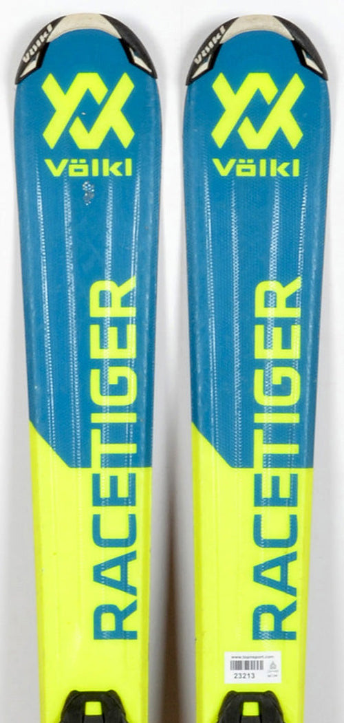 Völkl RACETIGER SL MOTION JR blue/yellow - skis d'occasion Junior