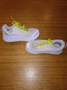 Chaussures de running Hoka clifton 6 femme blanc