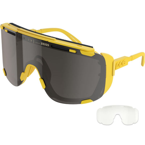 LUNETTES POC DEVOUR GLACIAL CAT.3 + 0 AVENTURINE YELLOW