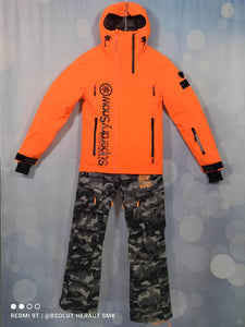 Blouson et Pantalon de ski XS orange Superdry