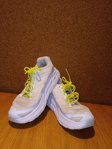 Chaussures de running Hoka clifton 6 femme blanc