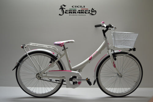 Bici 24 venere bianco personalizzabile