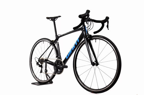 Vélo BEACON carbone BF 100 Bleu/noir/fuchsia - Stockovelo