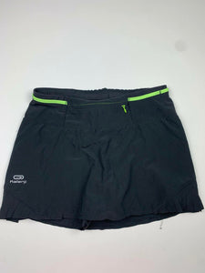 Shorts et cuissard de trail-running kalenji  femme  noir