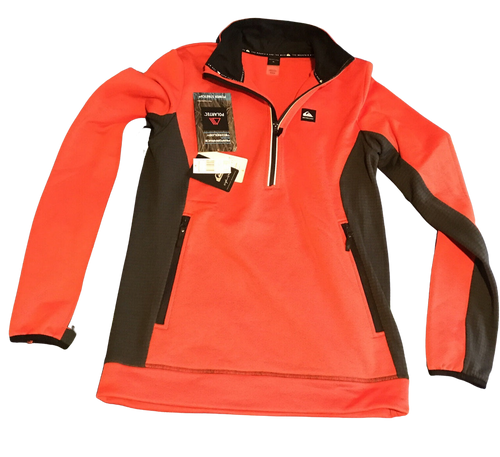 Polaires Quiksilver Highline - demi-zip Orange