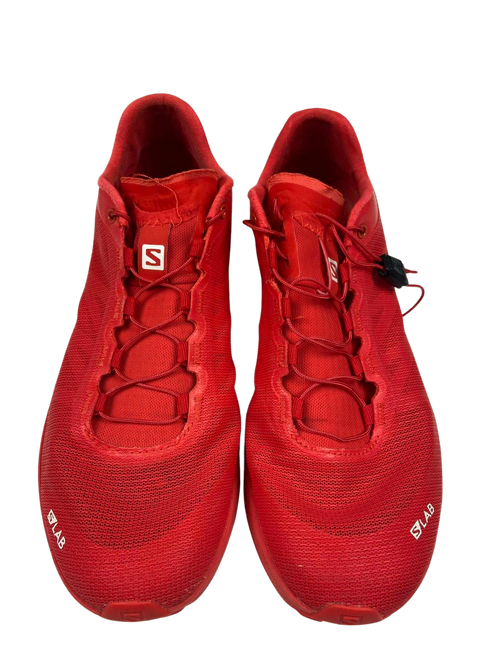 Chaussures de running salomon  femme rouge