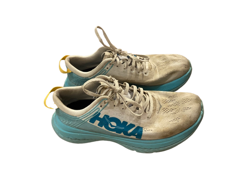 Chaussures de running Hoka One One Carbon Blanc