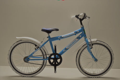Bici mtb 20 azzurro personalizzabile