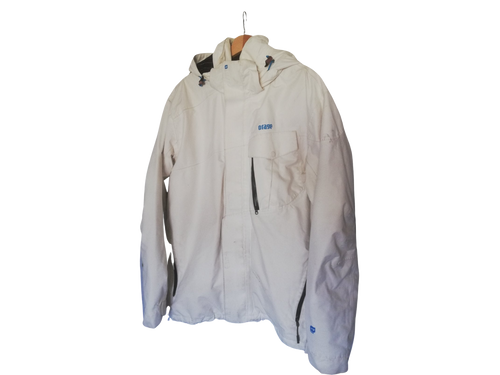 Veste ski orage Blanche XL