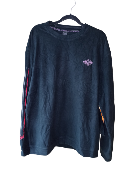 Polaires quiksilver flaime on fleece mixte noir