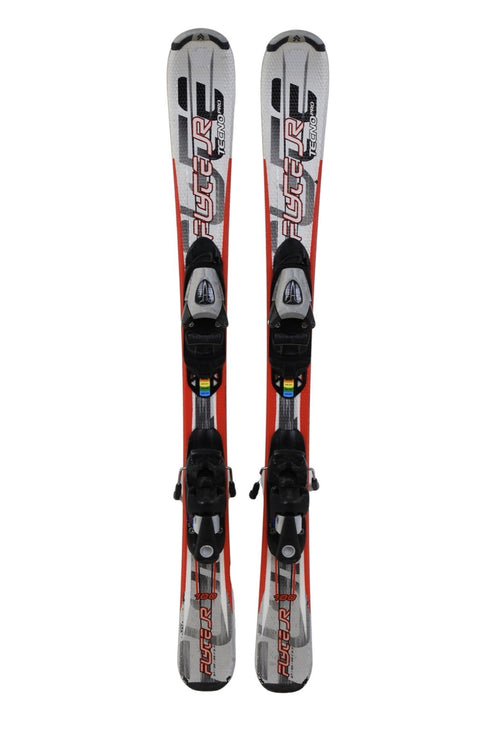 Ski occasion junior Rossignol Terrain Girl + fixations - Qualité B 104 cm