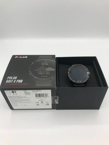 Montres connectées polar Grit X Pro mixte  noir