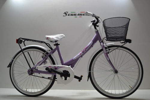 Bici venere 24 viola personalizzabile