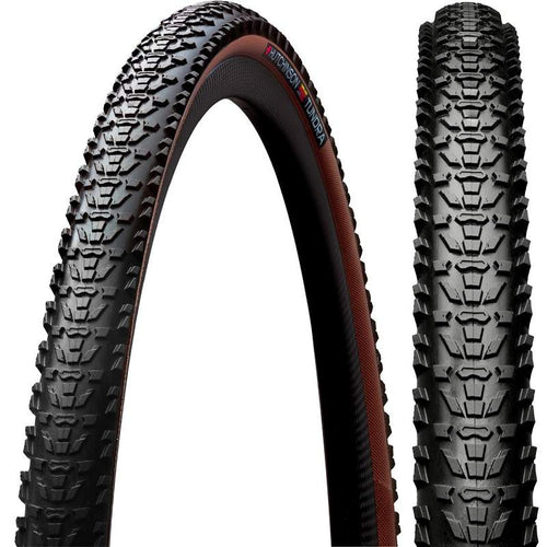 Pneu Gravel HUTCHINSON TUNDRA 700X40 Tubeless Flanc marron