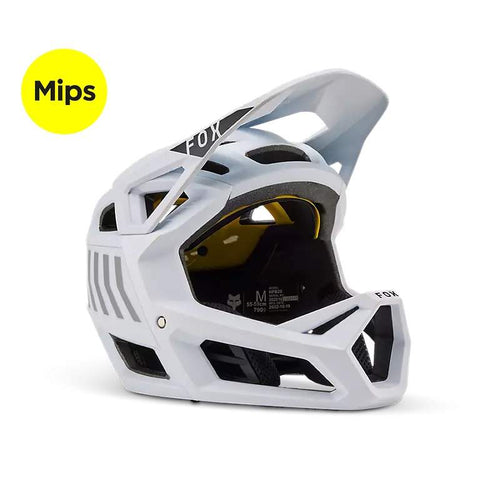 Casque VTT Intégral FOX Proframe NACE Blanc