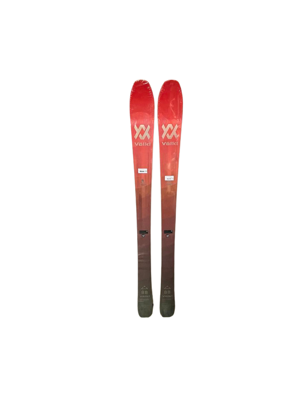 Skis de randonnée Volkl  RIse above 88 mixte Rouge