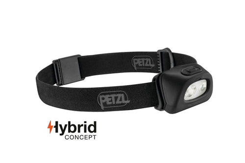 Lampe frontale Petzl Tactikka + Noir