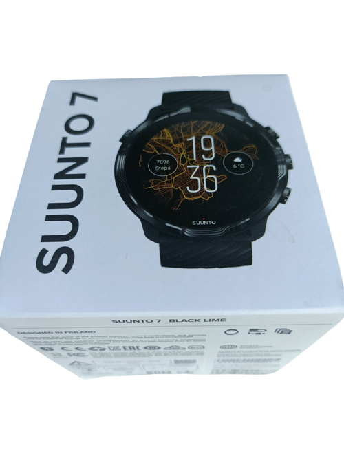 Suunto 7 black lime