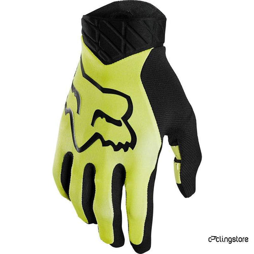 GANTS FOX FLEXAIR NOIR JAUNE