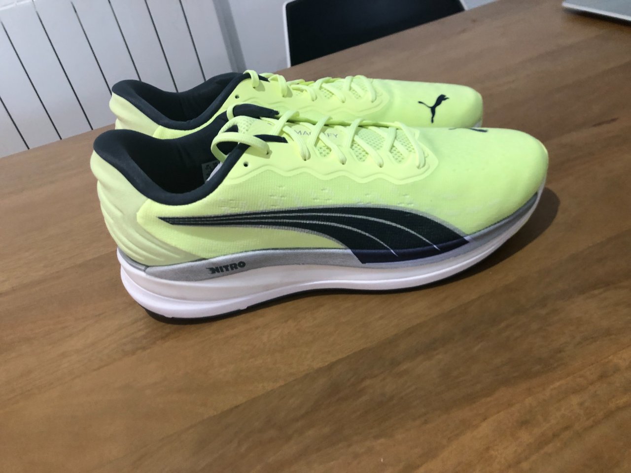 Chaussures de running Puma Magnify Nitro Jaune