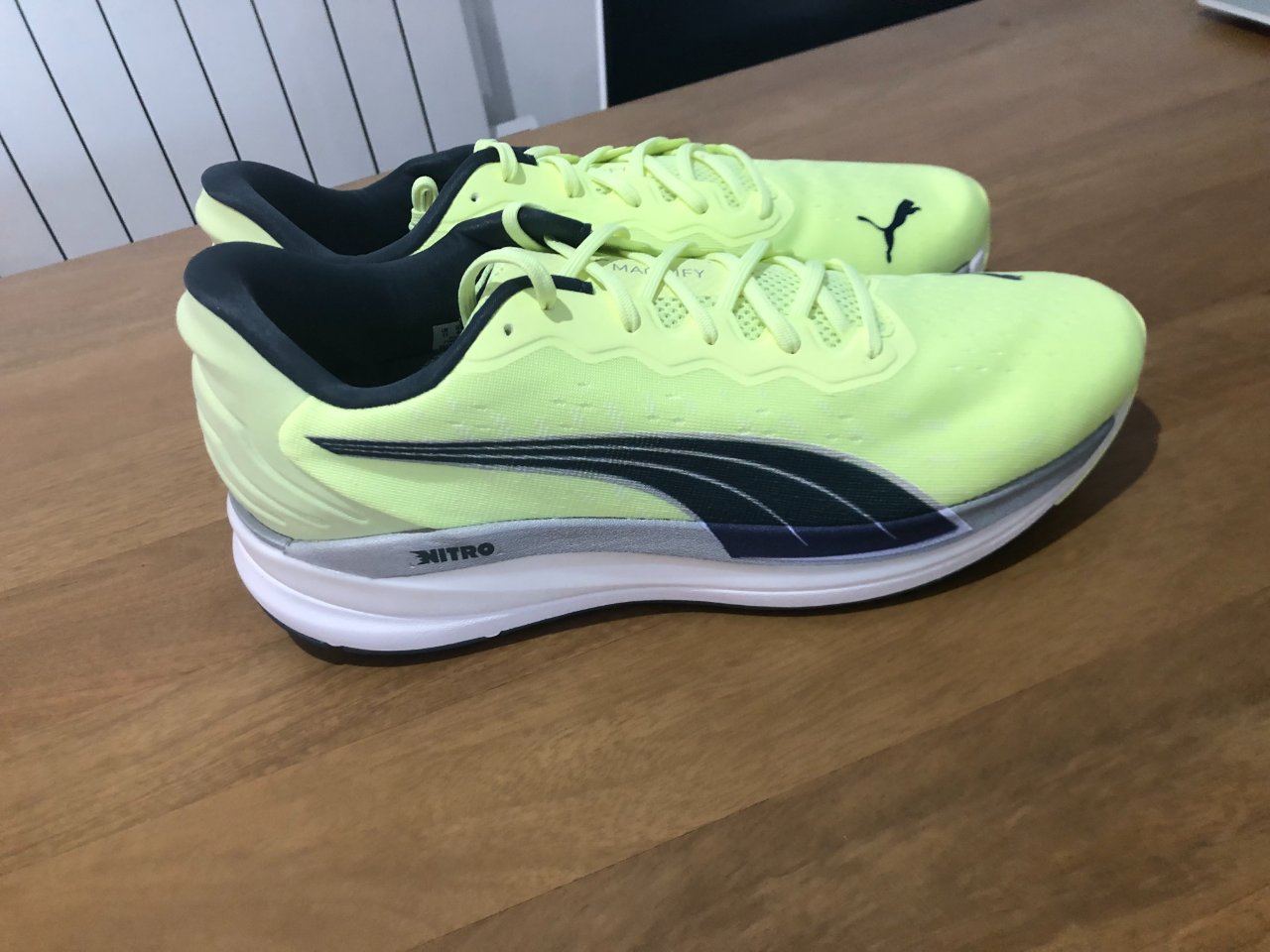 Chaussures de running Puma Magnify Nitro Jaune