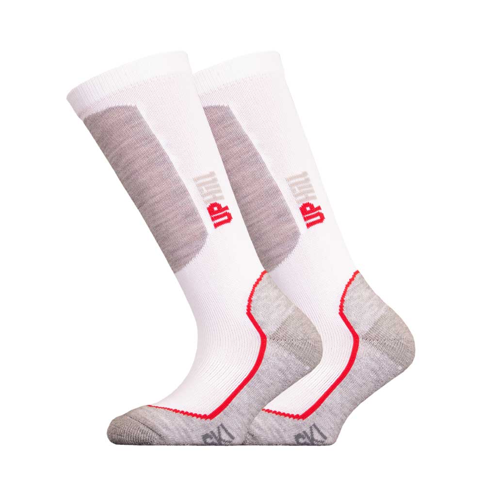 Chaussettes UphillSport Halla JR white Alpine Merino & Quick Dry - Chaussettes de ski neuf déstockage junior